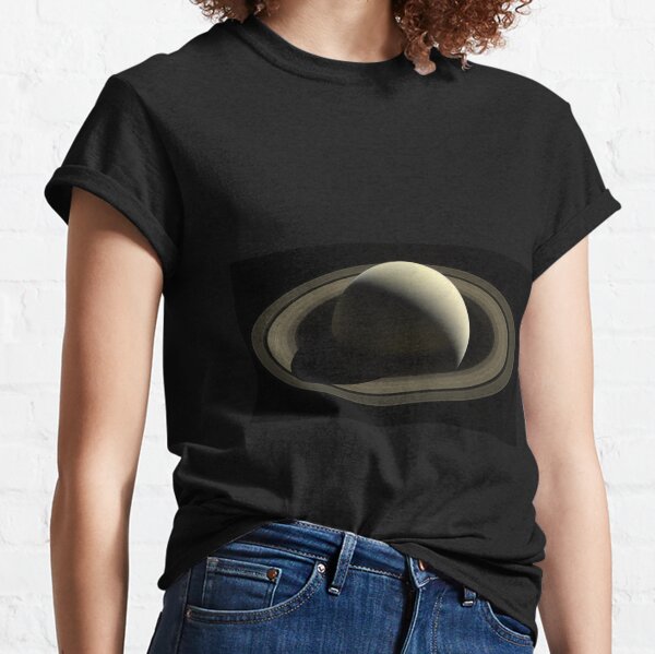 Real View of Planet Saturn Classic T-Shirt