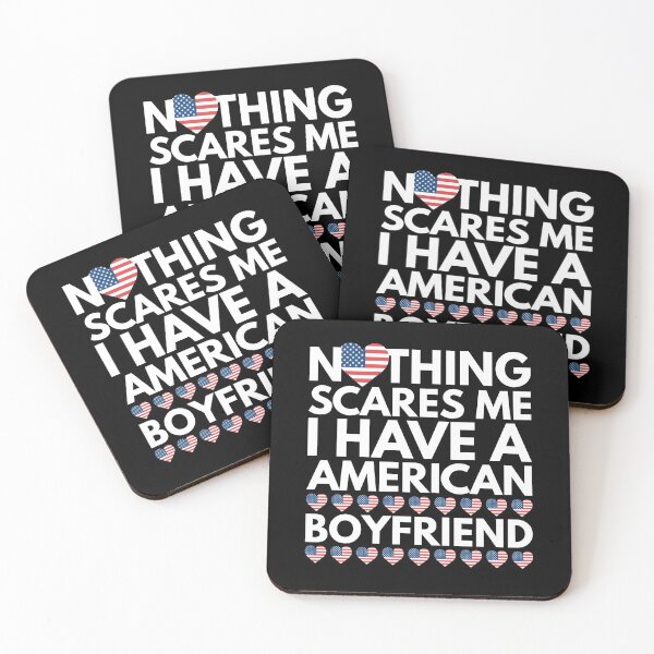 Item preview, Nothing Scares Me, I have a American  Boyfriend designed and sold by HelloFromAja.