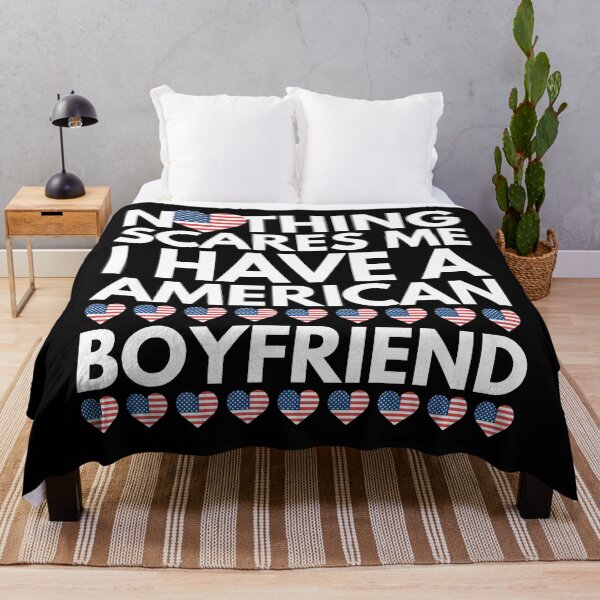Item preview, Nothing Scares Me, I have a American Boyfriend designed and sold by HelloFromAja.