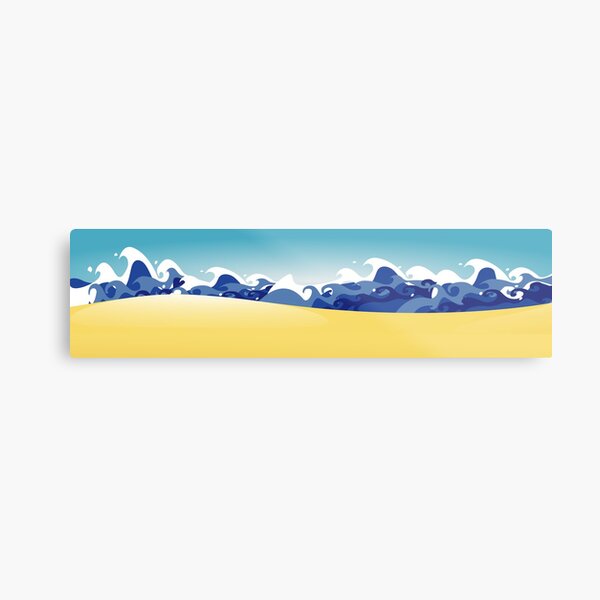 Life's a beach Metal Print