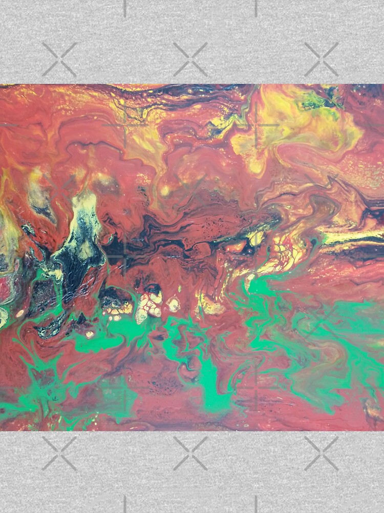 Base of Uluru: Australian landscape desert painting by kerravonsen