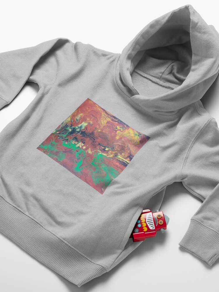 Alternate view of Base of Uluru: Australian landscape desert painting Toddler Pullover Hoodie