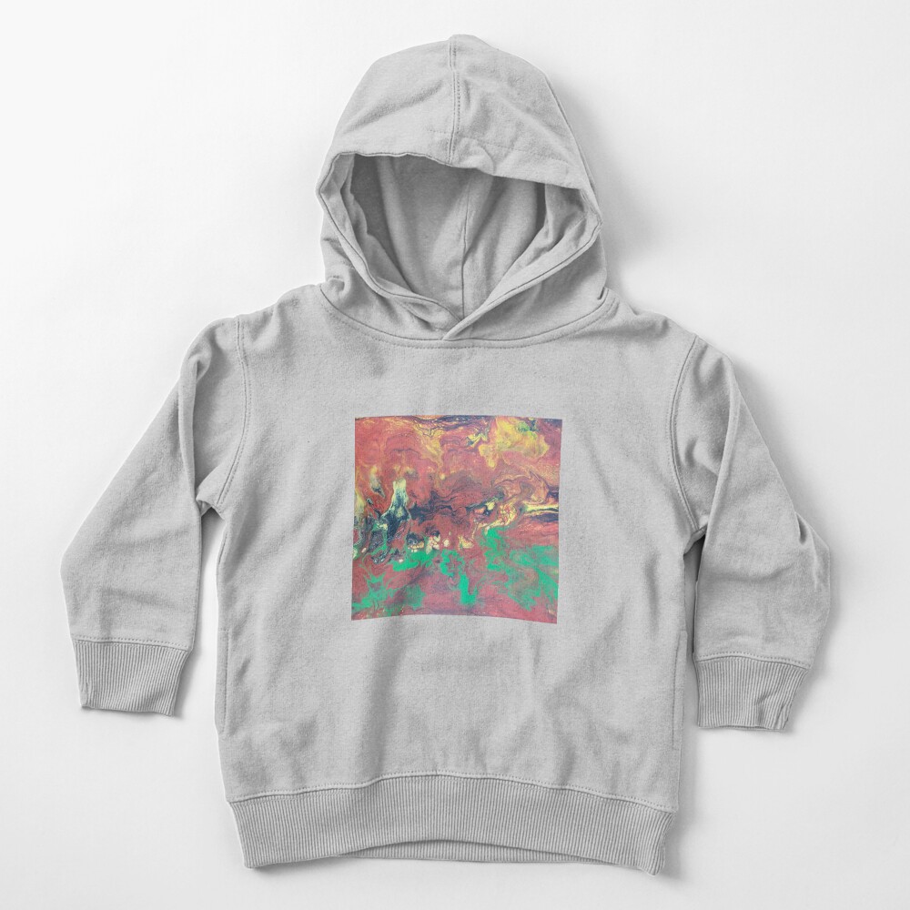 Base of Uluru: Australian landscape desert painting Toddler Pullover Hoodie