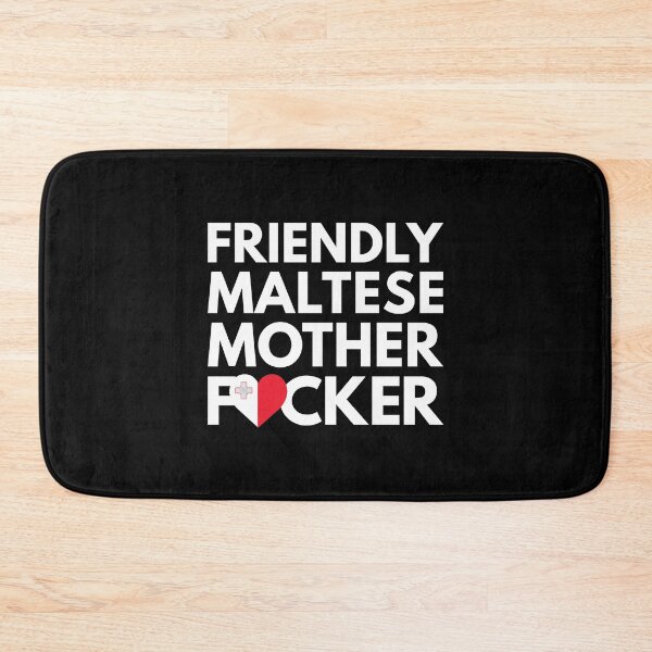 Item preview, Friendly Maltese MF Mother Focker Malta designed and sold by HelloFromAja.