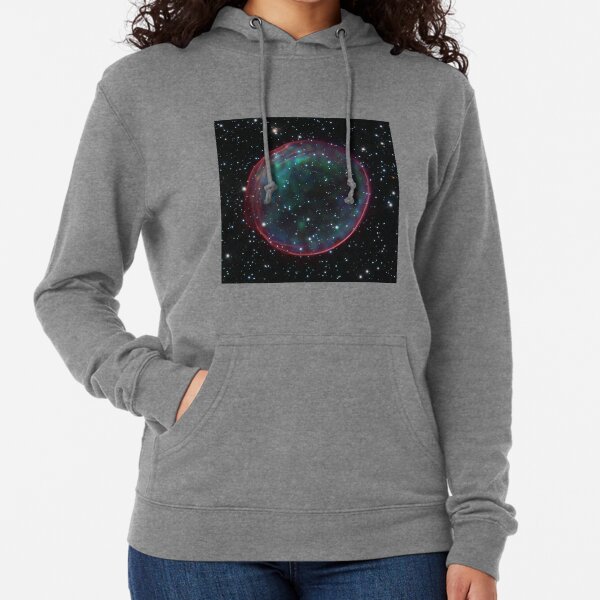 Supernova remnants such as this are the source of many cosmic rays. Lightweight Hoodie