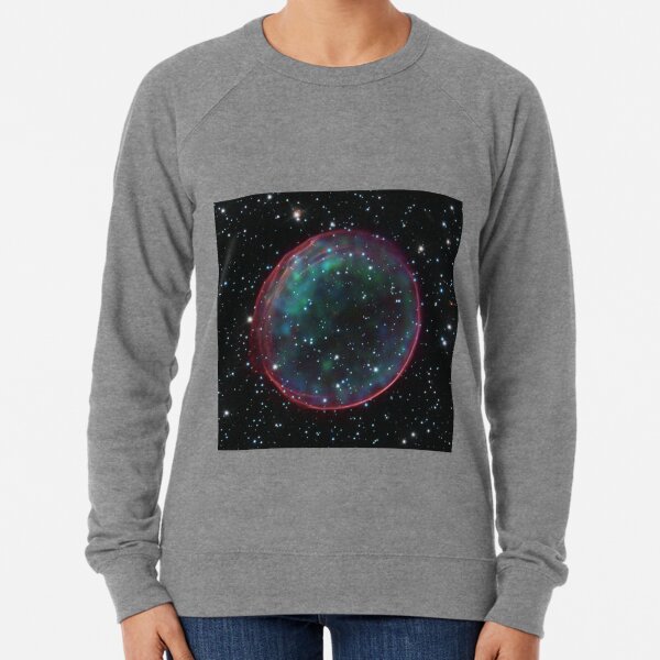 Supernova remnants such as this are the source of many cosmic rays. Lightweight Sweatshirt