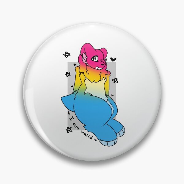 Item preview, Valid Bear - Pansexual  designed and sold by ScooterNoodle.
