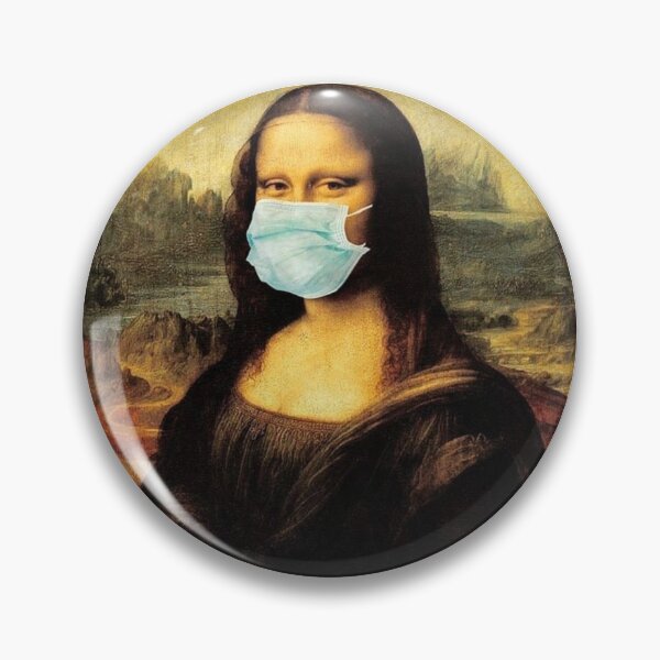 Artikelvorschau, Mona Lisa Virus Maske entworfen und verkauft von Ivona21.