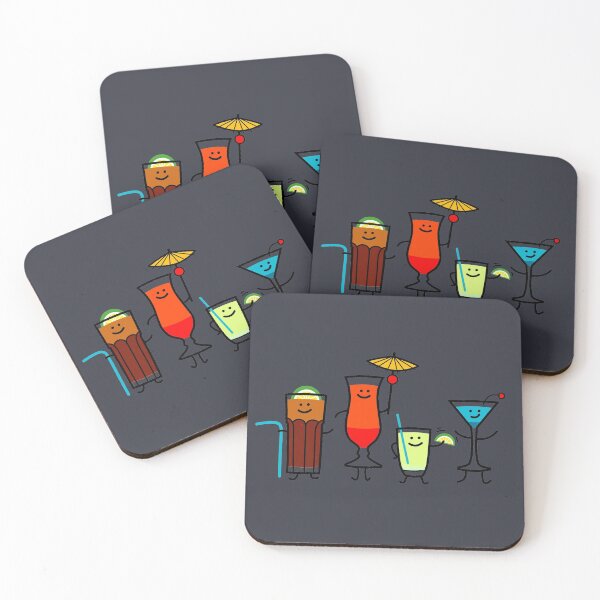Item preview, Funny cocktail friends designed and sold by spontania.