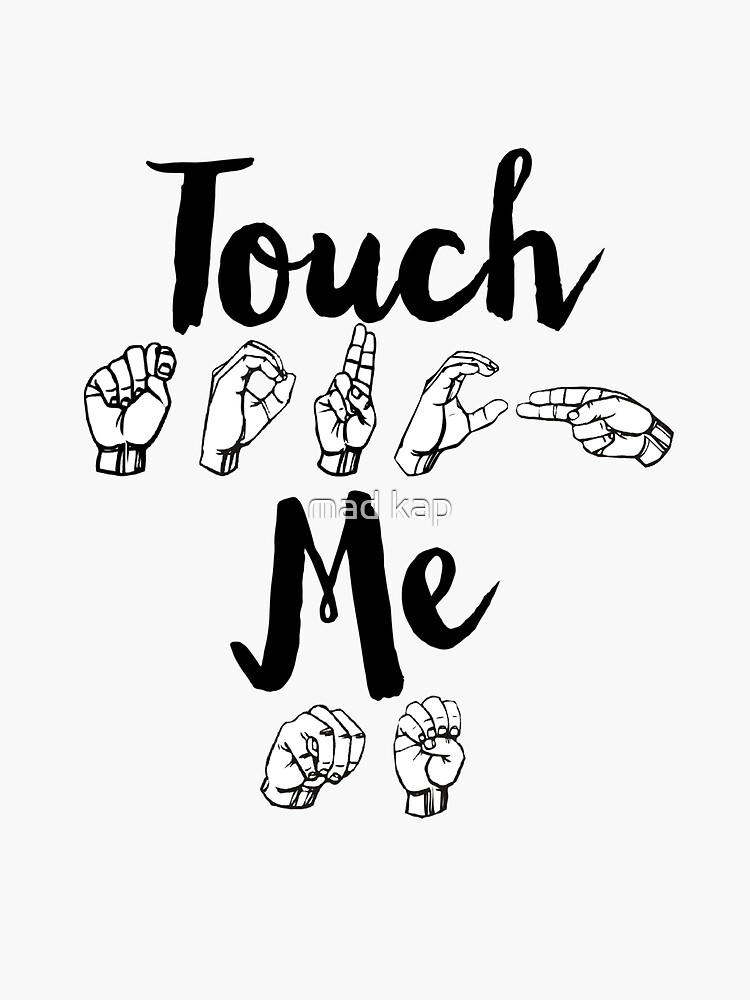 "Touch Me Spring Awakening" Sticker for Sale by madisynbozarth