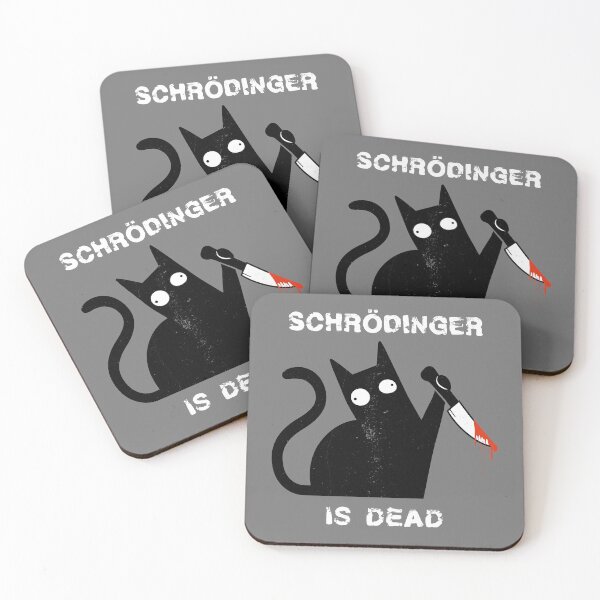 Item preview, Schrödinger's Cat designed and sold by dynamitfrosch.