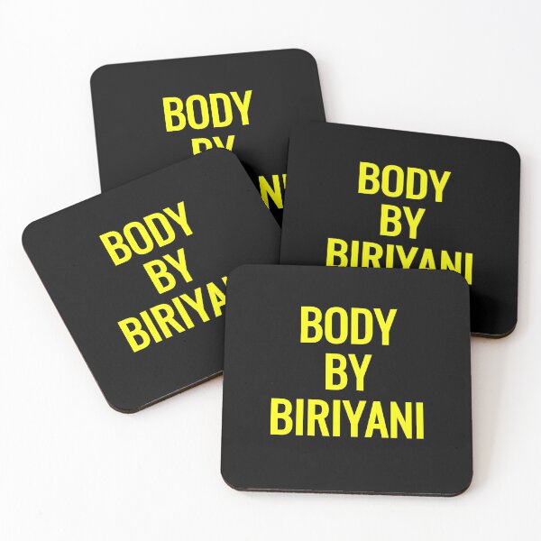 Item preview, Funny Desi BODY BY BIRIYANI  designed and sold by eufouria.