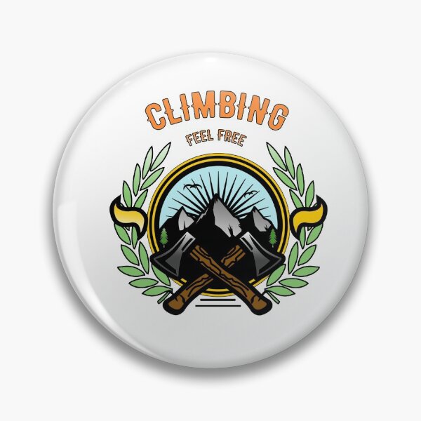 Item preview, Climbing climbing mountains hiking gift designed and sold by JonasDesign.