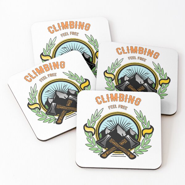 Item preview, Climbing climbing mountains hiking gift designed and sold by JonasDesign.