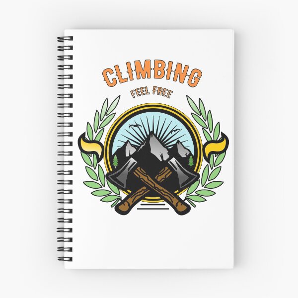 Item preview, Climbing climbing mountains hiking gift designed and sold by JonasDesign.