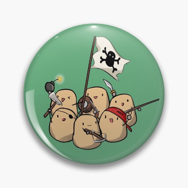 Item preview, Potato Pirates Crew designed and sold by potatopirates.