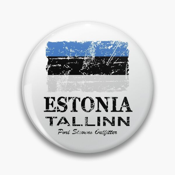 Item preview, Flag of Estonia - Vintage look designed and sold by Port-Stevens.