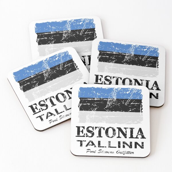 Item preview, Flag of Estonia - Vintage look designed and sold by Port-Stevens.