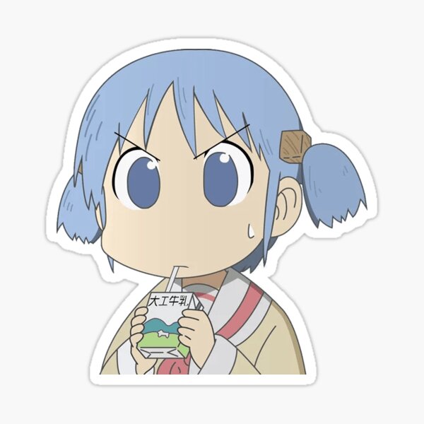 Anime girl supreme sticker best sale