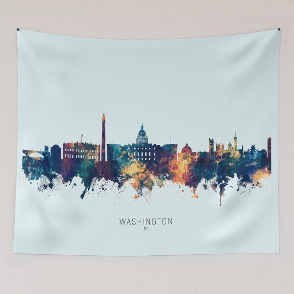 Item preview, Washington DC Skyline designed and sold by ArtPrints.