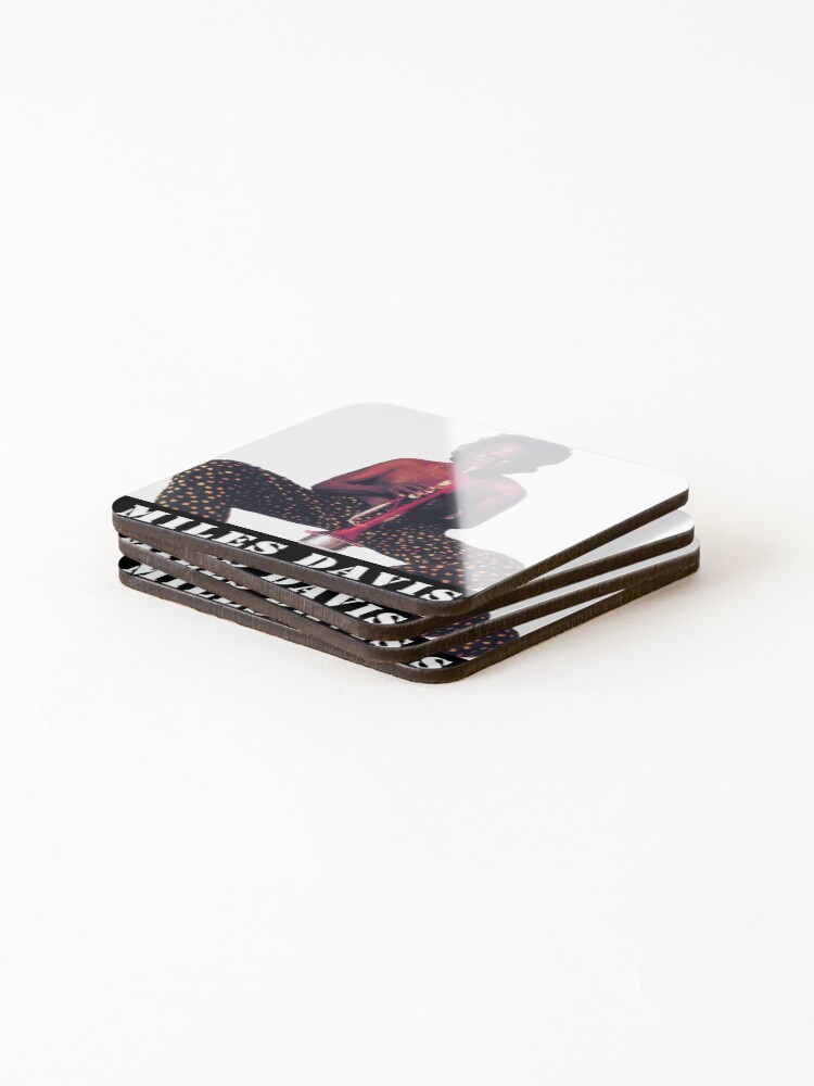 Thumbnail 4 of 5, Coasters (Set of 4), Prince Of Darkness (jazz musician) designed and sold by ColSmokie.
