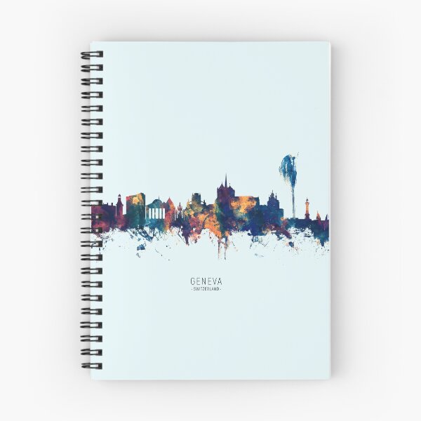 Item preview, Geneva Switzerland Skyline designed and sold by ArtPrints.