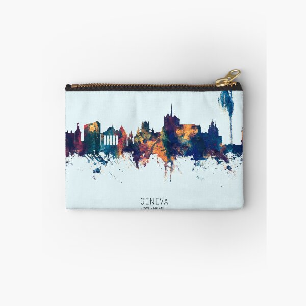 Item preview, Geneva Switzerland Skyline designed and sold by ArtPrints.