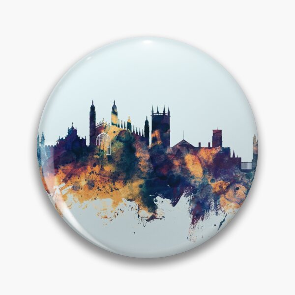 Artikelvorschau, Cambridge England Skyline entworfen und verkauft von ArtPrints.