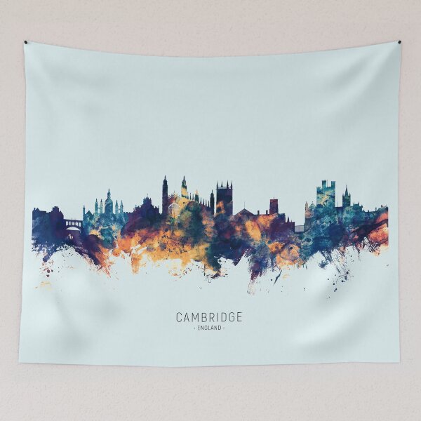 Item preview, Cambridge England Skyline designed and sold by ArtPrints.