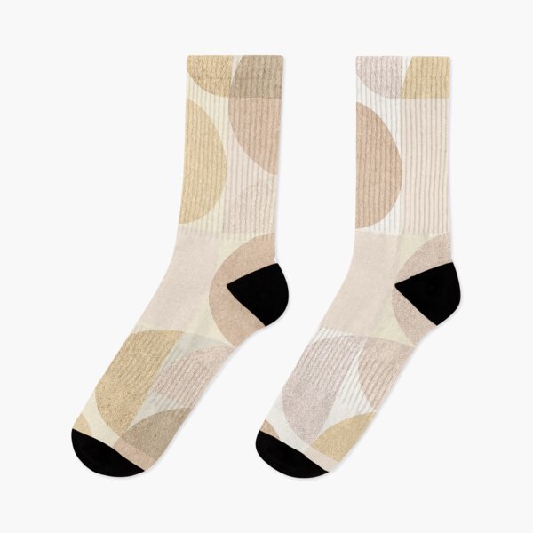 Item preview, Neutral geometric mid century modern pattern designed and sold by Miss-Belle.