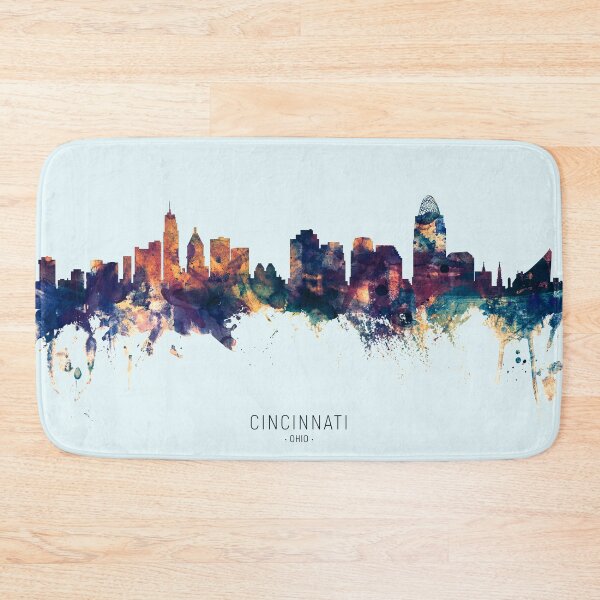 Item preview, Cincinnati Ohio Skyline designed and sold by ArtPrints.