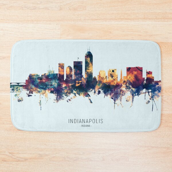 Item preview, Indianapolis Indiana Skyline designed and sold by ArtPrints.