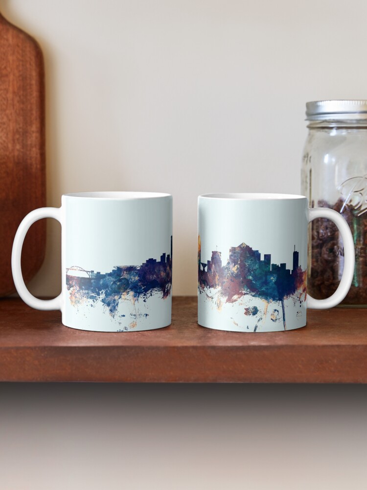 Milwaukee Wisconsin Skyline Coffee Mug by Michael Tompsett - Fine Art  America