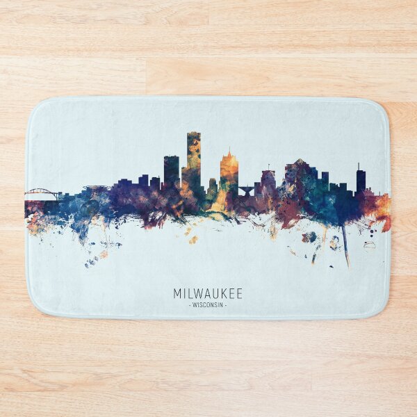 Artikelvorschau, Milwaukee Wisconsin Skyline entworfen und verkauft von ArtPrints.