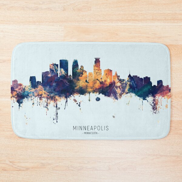 Item preview, Minneapolis Minnesota Skyline designed and sold by ArtPrints.