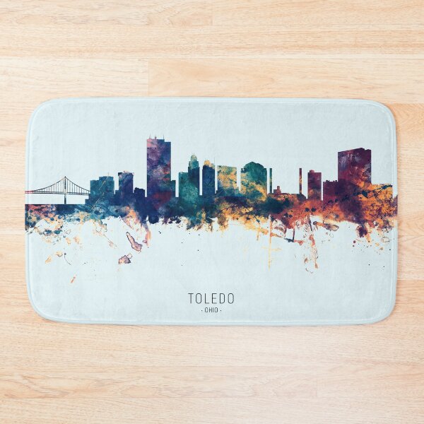 Item preview, Toledo Ohio Skyline designed and sold by ArtPrints.