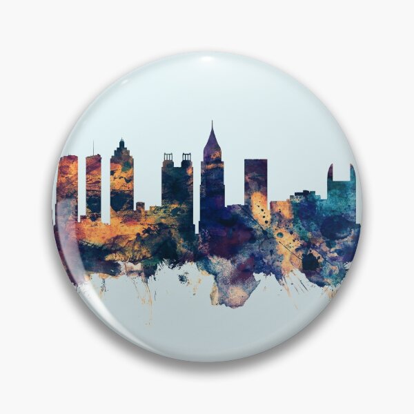 Item preview, Atlanta Georgia Skyline designed and sold by ArtPrints.