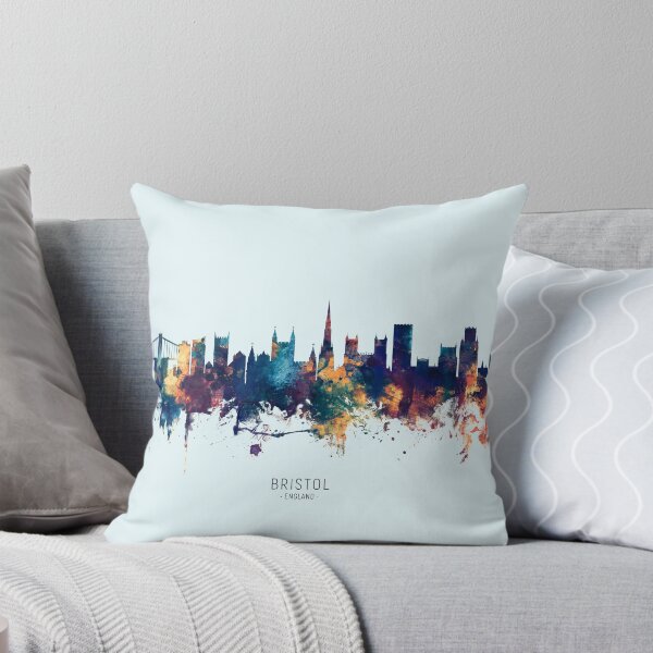 Item preview, Bristol England Skyline designed and sold by ArtPrints.
