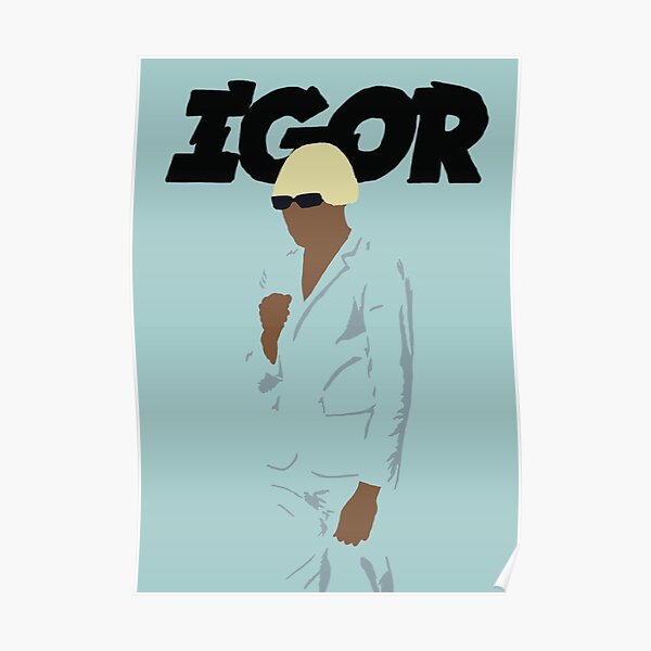 IGOR Tyler, the Creator Illustration Poster