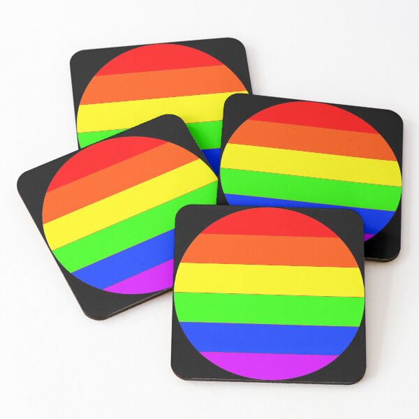 Item preview, LGBTQ rainbow circle designed and sold by fil00.