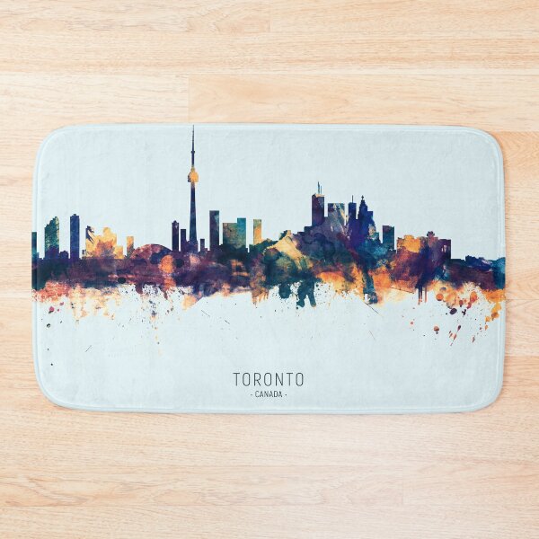 Aperçu de l'œuvre Toronto Canada Skyline créée et vendue par ArtPrints.