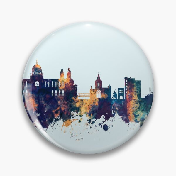 Artikelvorschau, Galway Ireland Skyline entworfen und verkauft von ArtPrints.