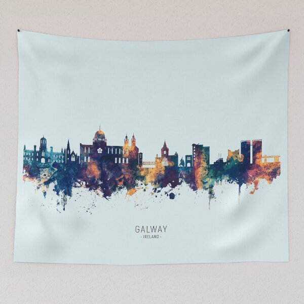 Item preview, Galway Ireland Skyline designed and sold by ArtPrints.