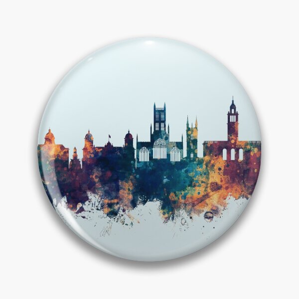 Item preview, Kingston upon Hull England Skyline designed and sold by ArtPrints.