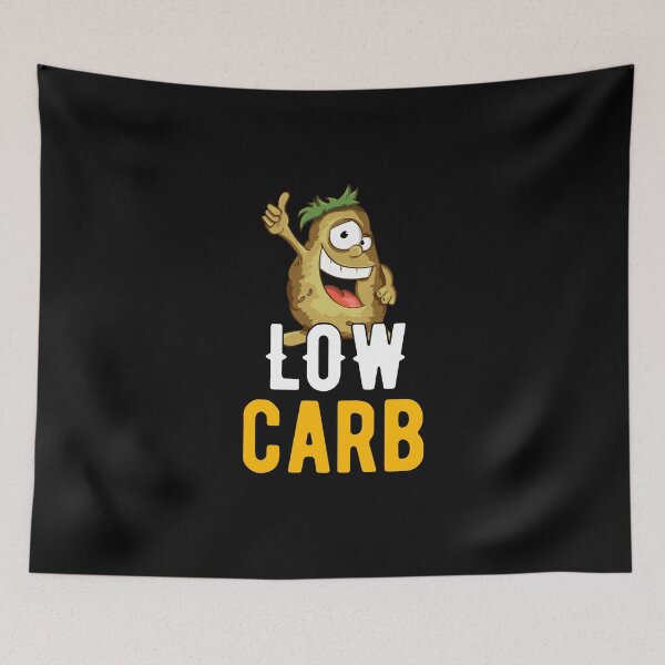 Item preview, Low carb diet potato sport fitness saying designed and sold by JonasDesign.