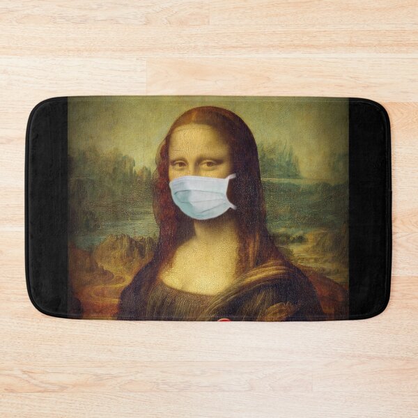 Item preview, Mona Lisa Masked against Coronavirus Pandemic designed and sold by KALEIDOSCOPE UK.