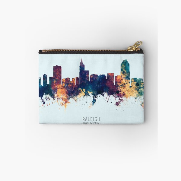 Item preview, Raleigh North Carolina Skyline designed and sold by ArtPrints.