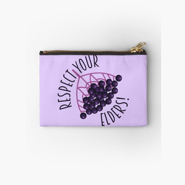 Item preview, Respect Your Elders Funny Elderberry Food Pun designed and sold by HotHibiscus.