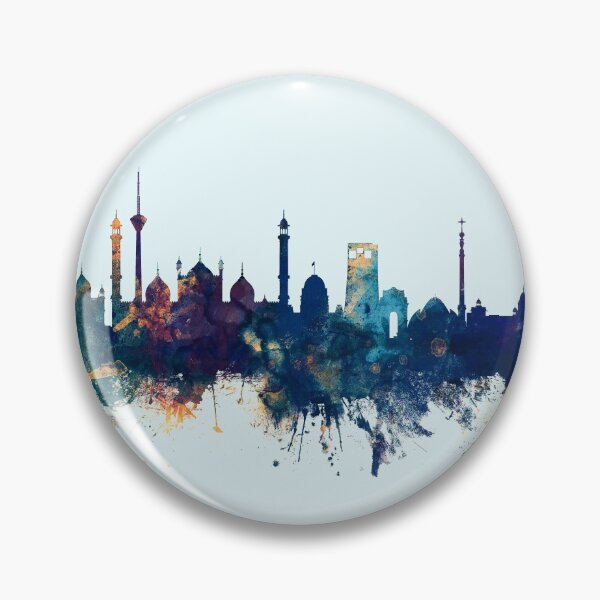 Artikelvorschau, New Delhi India Skyline entworfen und verkauft von ArtPrints.