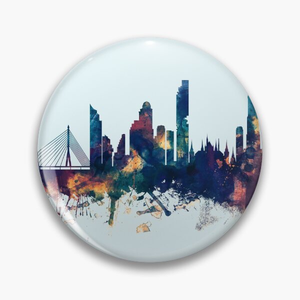Item preview, Bangkok Thailand Skyline designed and sold by ArtPrints.